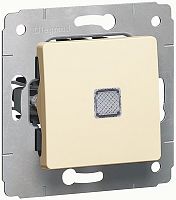 Переключатель с подсветкой без рамки Legrand Cariva 1-кл. проходной слоновая кость картинка